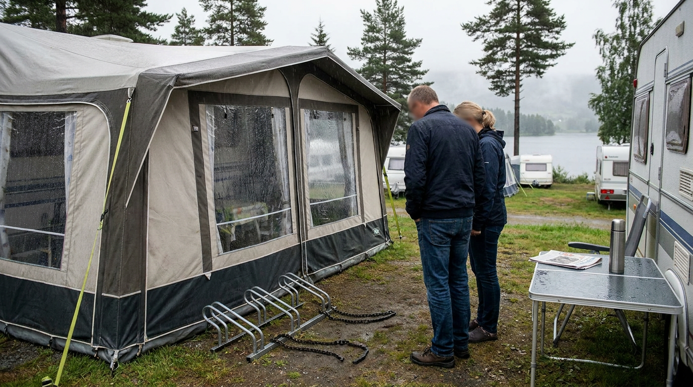 Campingtyveri ruinert ferien – Dekkes sykkeltyveri i ferien?