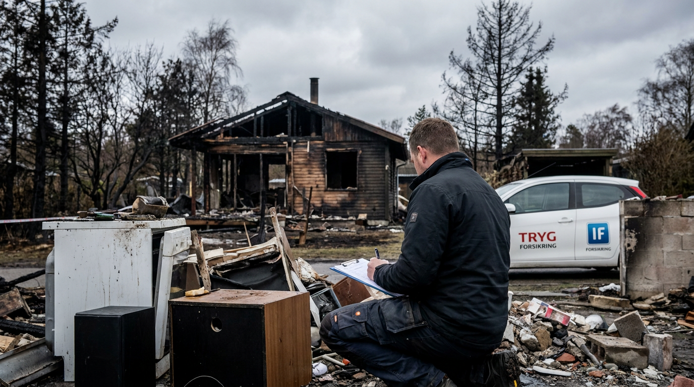 Forsikringsselskaber sætter tal på anmeldelser efter norsk storbrand