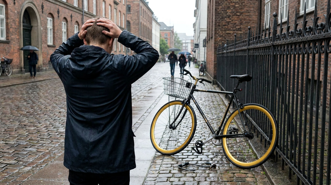 Advarsel! Din indboforsikring dækker sjældent dette cykeltyveri