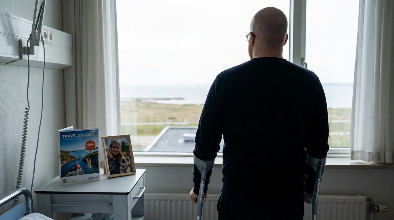 Hemmeligheden ingen taler om: Derfor reddede Jespers forsikring hans liv og fremtid
