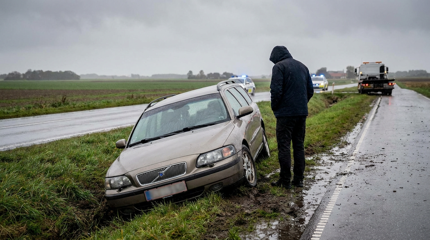 Kørt i grøften af ægtefællen med 3 i promille? Din kaskoforsikring dækker sjældent!