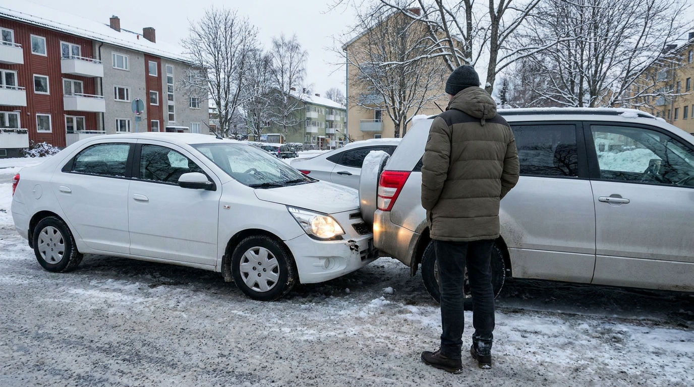 Stopper ikke skadene på parkeringsplassen? Det kan koste deg dyrt!