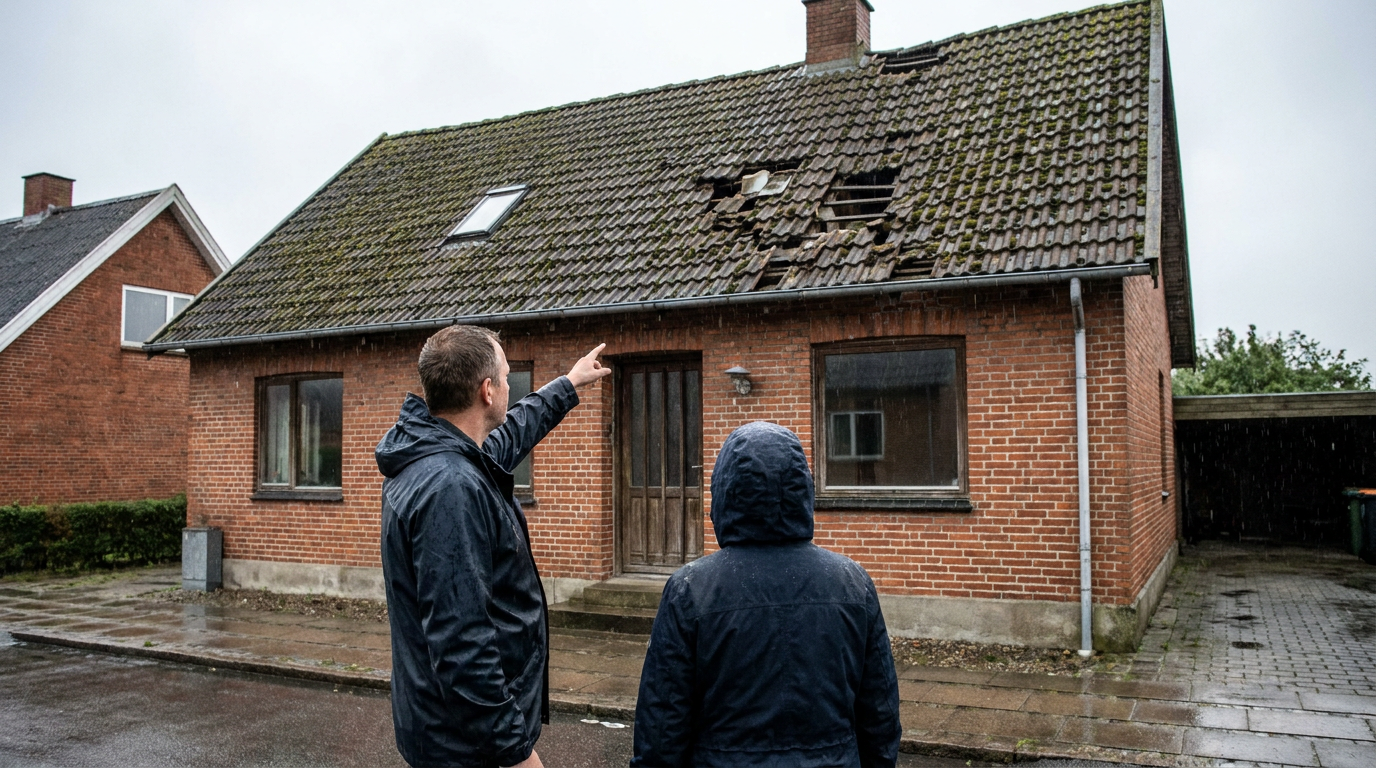 Stop! Din ejerskifteforsikring dækker sjældent et gammelt tag!